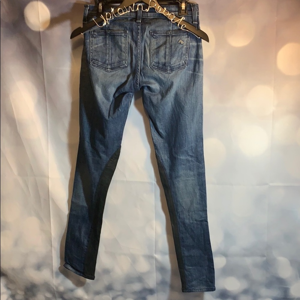 Rag & bone jeans 👖 Chester style ladies 27 blue - Picture 4 of 6
